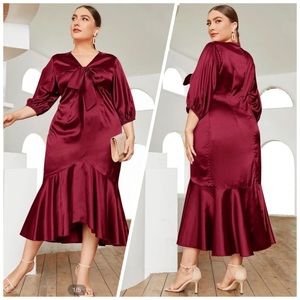 Brand New Beautiful Burgundy Dress.